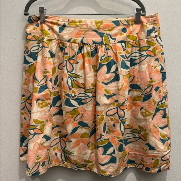 J.Crew - Floral Print Women's Skirt Size 12 - Picture 1 of 4